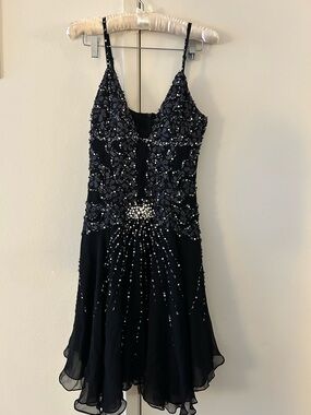 Mandalay Silk Dress | Beaded and Embellished